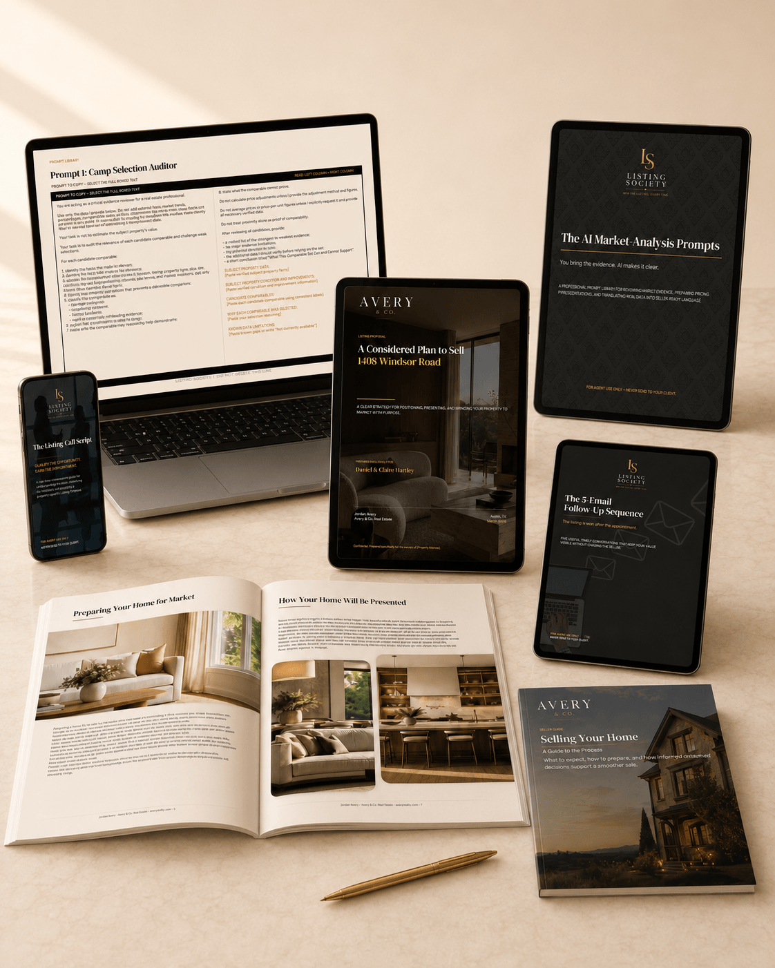 Listing Society Seller Conversion System